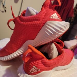 Adidas Red Athletic Sneakers